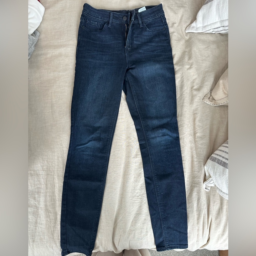 Old Navy Women's Deep Indigo Skinny Jeans
